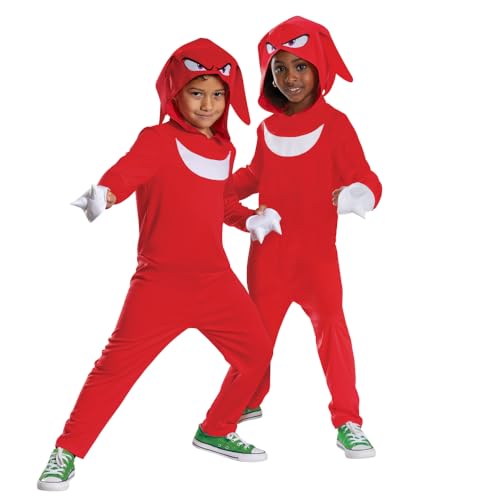 Disfraz de Knuckles infantil para cumpleaños y juegos 2