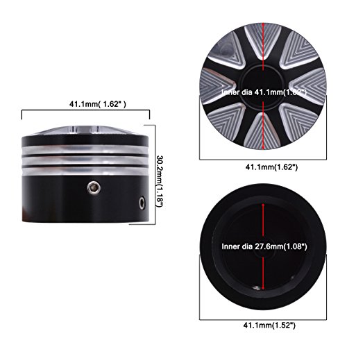 TUINCYN Motorfiets Vooras Cover Cap Moer Bolt Decoratieve Hardware Kit Voor Harley Touring Softail Road King Glide FLTR (1 set) - Image 3