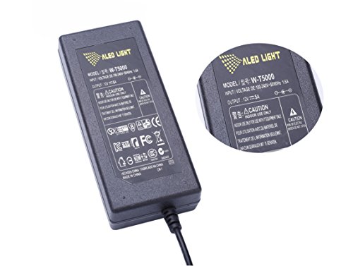 ALED LIGHT 12V 5A AC/DC Netzteil Eurostecker für Streifen LED-Streifen-Licht-5050; 3528; RGB; Kaltes Weiß; warmes Weiß.