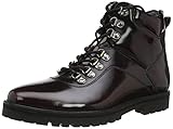 botas vaqueras rojas para hombre Empeine: piel Silver Street London Oslo, Botas Cortas al Tobillo Hombre, Burgundy, 43 EU