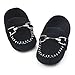 Lidiano Baby Nubuck Vamp Soft Sole Toddler Loafers Boat Shoes Crib Shoes (6-12 Months, Black)