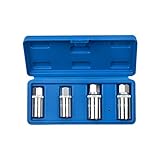 Prokomon 4 Pc SAE Stud Puller Set,1/2' Drivers and Extractors Remover Installer Kit 6, 8,10,12mm