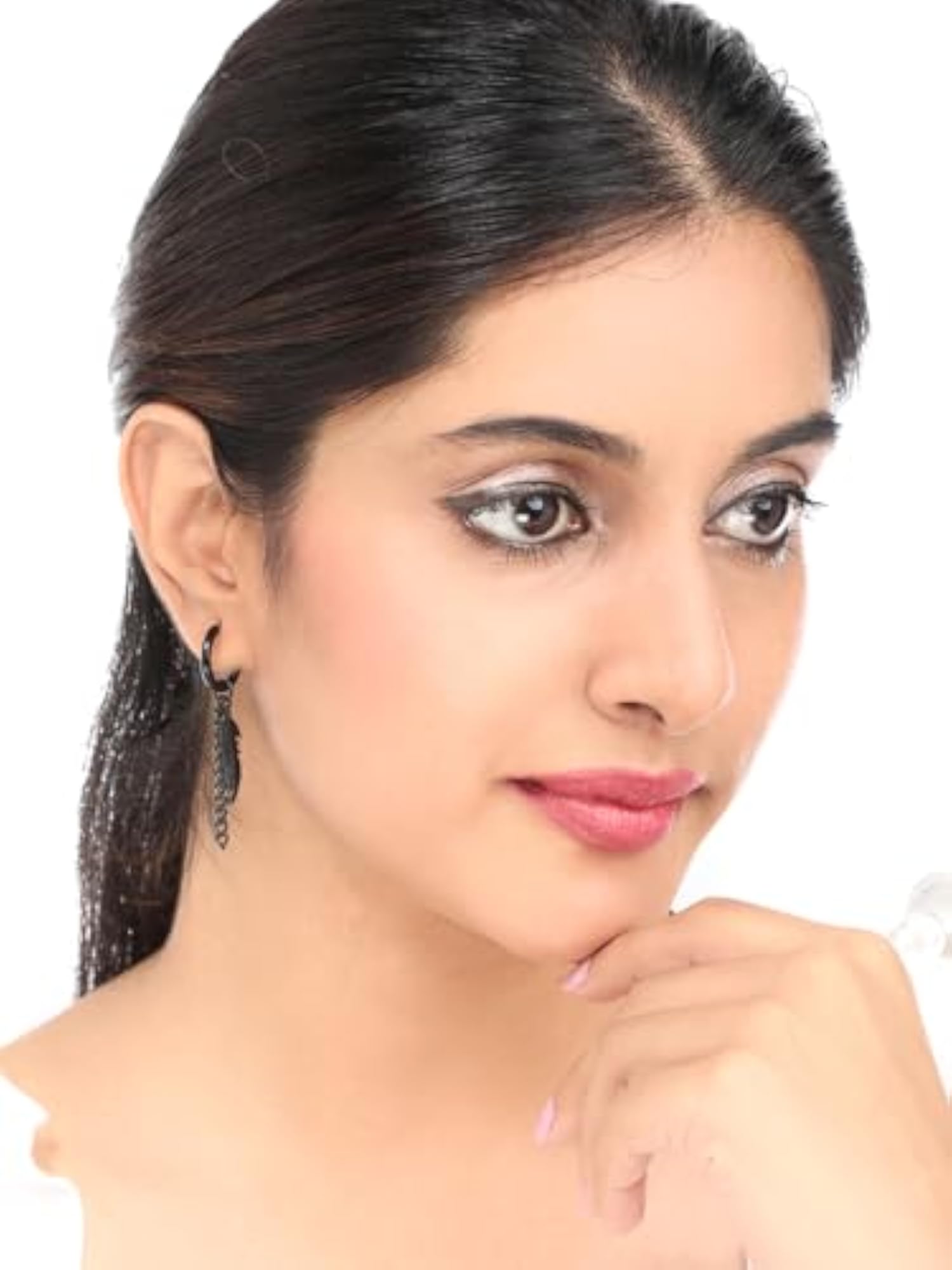 Stainless Steel Huggie Hoop Earrings for Husband