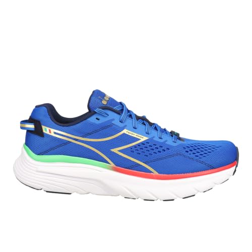 Image of Diadora Men's Equipe Atomo, Royal Blue/Gold, 8.5 UK