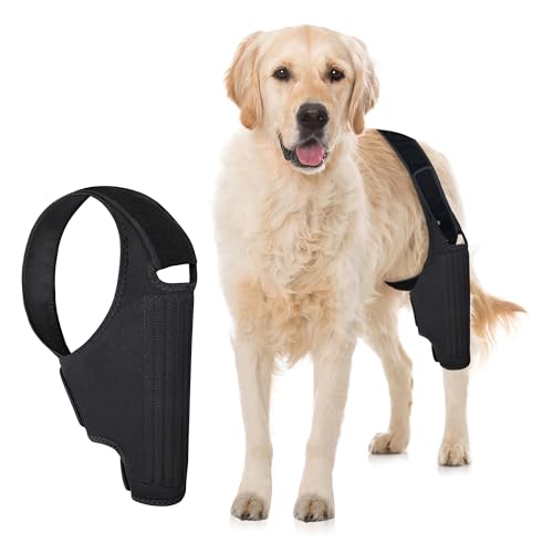 Image of Dog Knee Brace for Torn ACL Hind Leg Dog Leg Braces for Back Leg Front Torn for Hip Dysplasia, Dog Arthritis, Luxating Patella