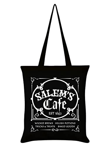 Grindstore Salem's Cafe Tote Bag Black 38x42cm