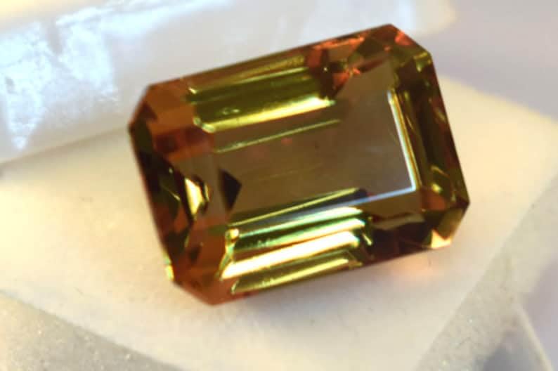 Alexandrite naturelle facettée 16mm, gemme de prestige pour collier - 5
