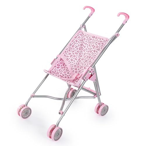 Bayer Design Puppenbuggy, zusammenklappbar, Doppelräder, Sicherheitsgurt – Ansicht 1