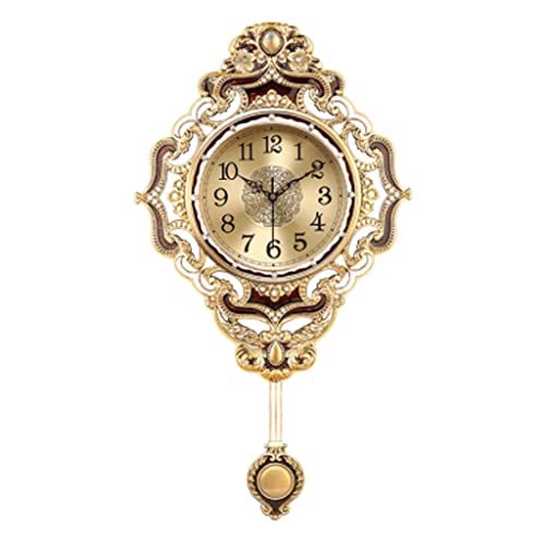 Horloge murale silencieuse style rétro luxury pour décorer votre intérieur