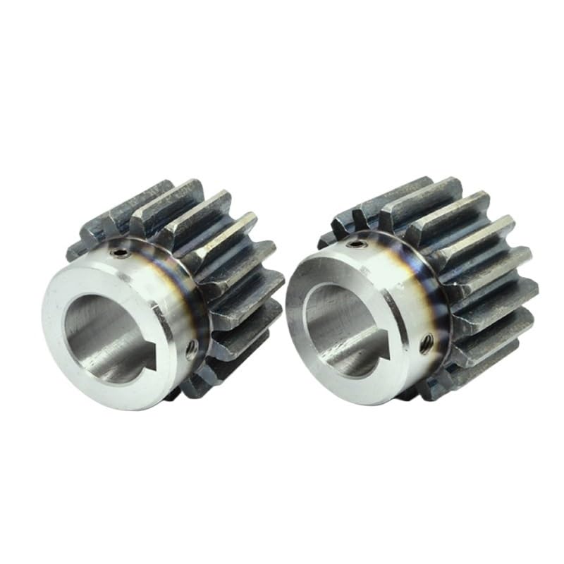 Boss Gear 1.5 die 15 Teeth 18 Teeth 20 Teeth 25 Teeth Motor Gear Cylindrical Gear with Step Gear Opening(1.5 Mold 25 Perforations 16)