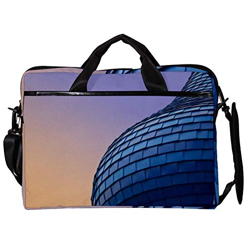 Bolso bandolera para portátil de 14 a 15,4 pulgadas en color azul elegante