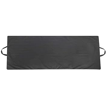 Olivio Premium 10MM PVC Leather Yoga Mat | Extra Thick Yoga Mat for Exercise, Fitness & Meditation with Carrying Strap for Men & Women - Grey