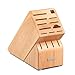15-Slot Knife Block Finish: Natural