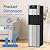 ICEVOKE Self-Cleaning Bottom Loading Water Cooler Dispenser, 3 Temperature Settings - Hot, Cold & Room, Empty Bottle Indicator, Child Safety Lock, Ideal for Office, Home, Living Room