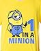 Despicable Me Mens' Minions 1 In A Minion Raglan Sleep Pajama Set (XXX-Large)