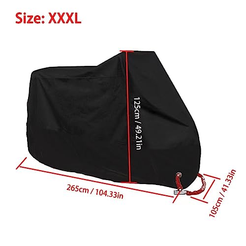Housse scooter imperméable et bâche moto anti-UV pluie - 7