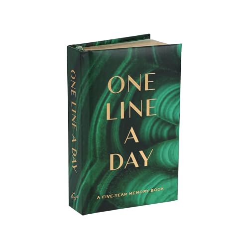 Malachite Green One Line a Day: A Five-Year Memory Book