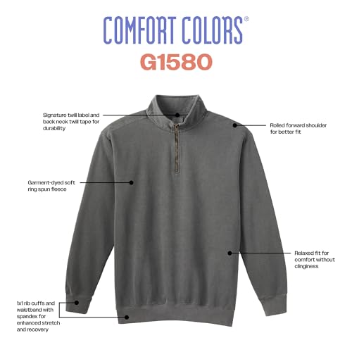 Comfort Colors Adult 1/4 Zip Style G1580 Sweatshirt2