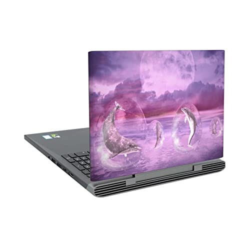 Sticker Dell Inspiron 15 7000 dauphins pour masquer les rayures