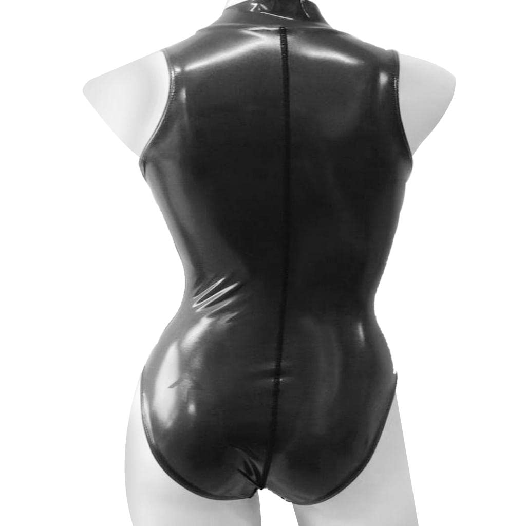 Oshhni Body Da Donna Effetto Bagnato Lingerie Body Chemise Intimo Vereinskleidung