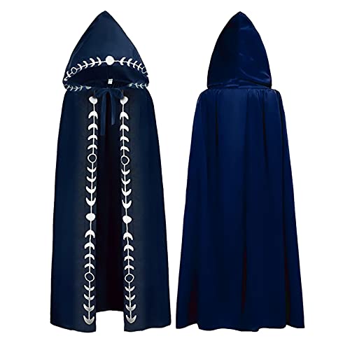 Cape longue à capuche homme pour créer facilement un costume de magicien ou de moine