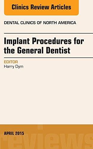 Implant Procedures for the General Dentist, An Issue of Dental Clinics of North America (The Clinics: Dentistry Book 59)