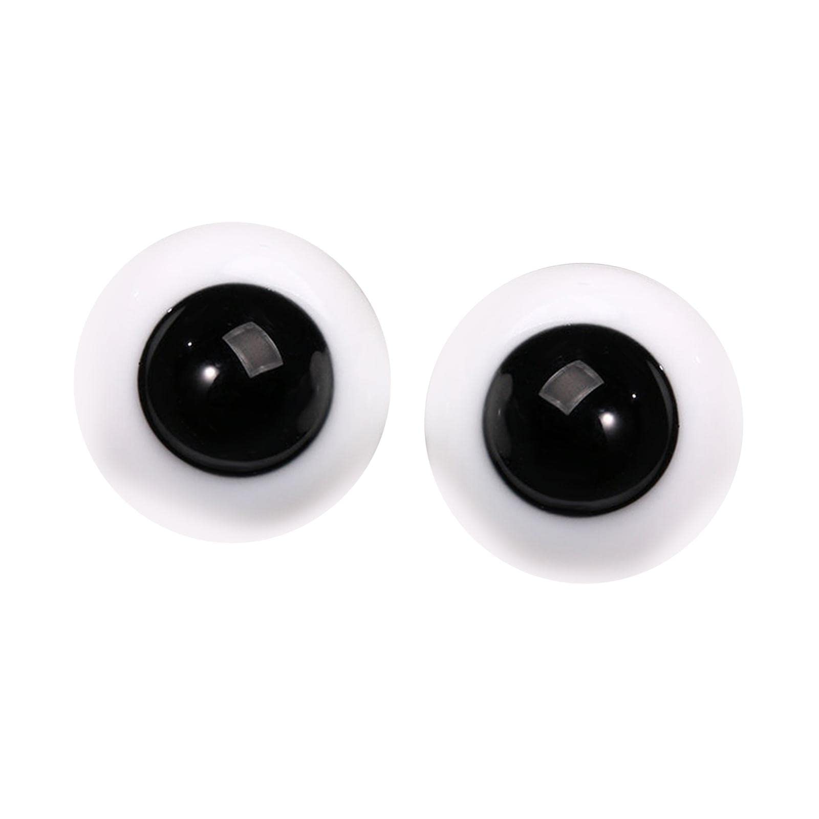 Ojos de cristal de 6 mm miniaturas accesorios manualidades BJD 1