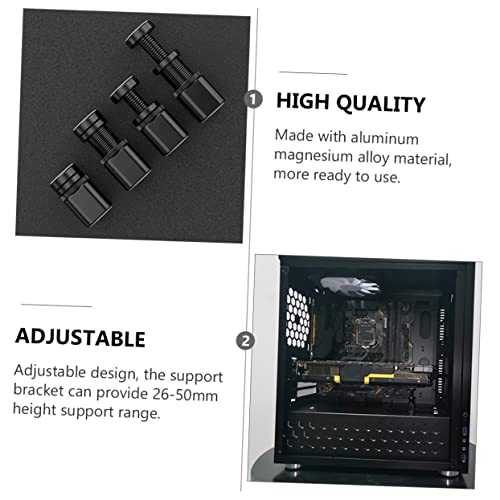 Soporte magnético para GPU compatible con torre PC mini accesorio negro 3