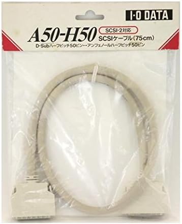 Amazon Scsiケーブル D Subハーフ50pin アンフェノールハーフ50pin 75cm Iodata A50 H50 アイ オー データ Scsiケーブル 通販