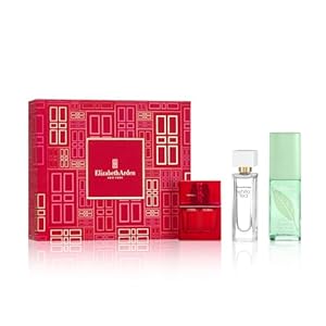 Elizabeth Arden Prestige Fragrance Coffret 3-Piece Gift Set, RED DOOR, GREEN TEA, WHITE TEA, luxury fragrance gifting for women
