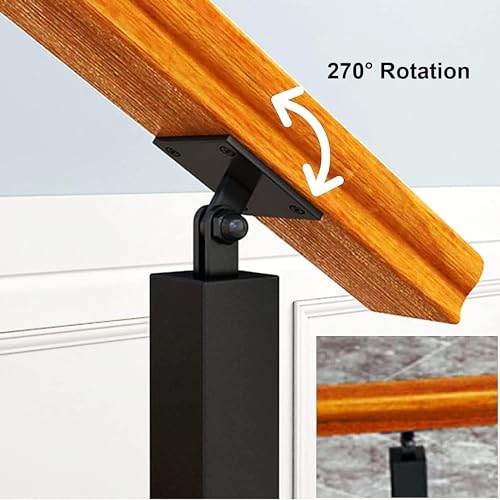 Poteau de rampe d'escalier carré pour sécuriser et décorer le balcon de la maison - 3