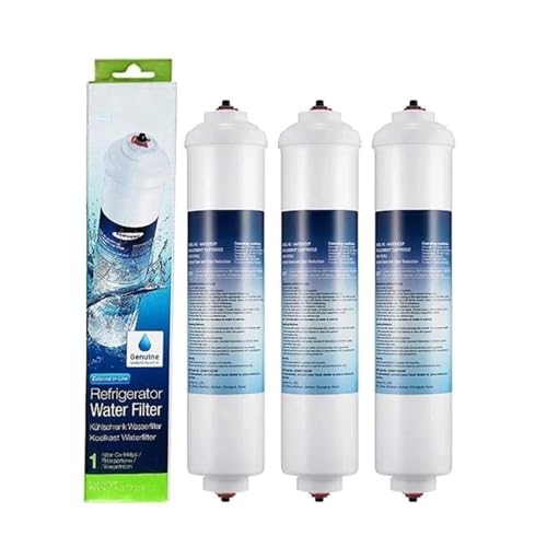 UTSKWD Filtro de agua en línea for refrigerador DA29-10105J, compatible con Aqua-Pure Plus, compatible con HAFEX EXP, compatible con Samsung(3pcs)