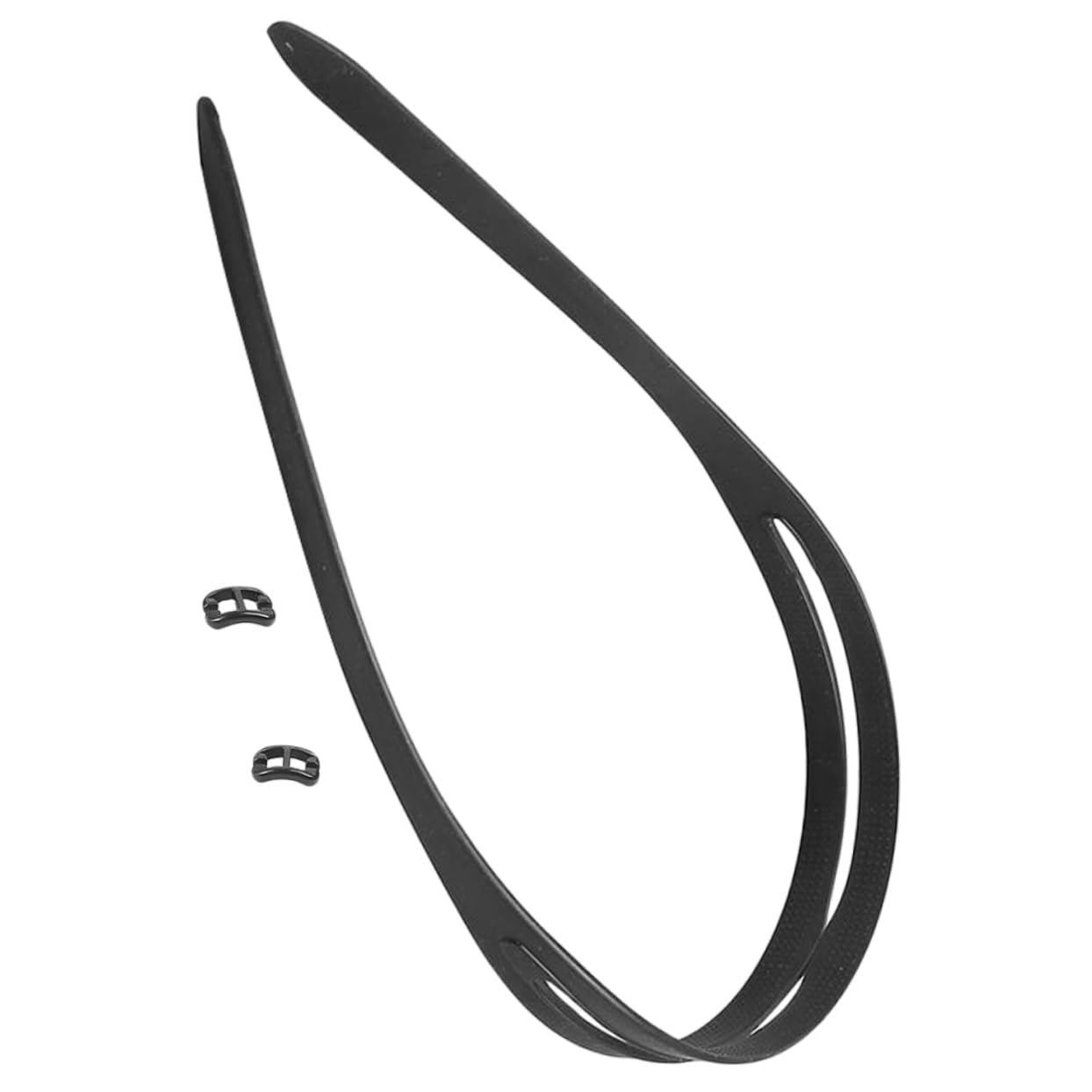 KALLORY Swimming Goggle Buckle with Bungee Straps Non-slip Glasses Rope for Floating Eyeglass Straps