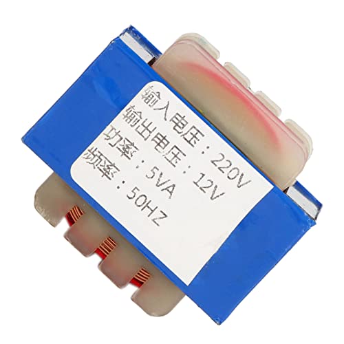 Transformador de Isolamento de áudio, Leve 5 Pinos 5W 220V Entrada 12V Conversor de Tensão de Saída