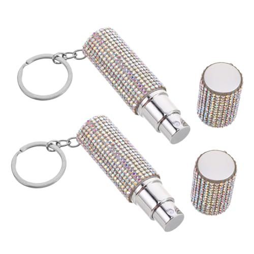 GLEAVI Frascos de Perfume Portátiles Recargables Llavero Mini...