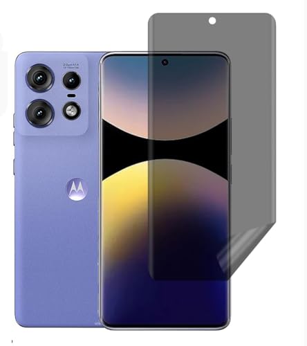 Image of ZARALA Privacy Hydrogel Screen Protector for Motorola Moto Edge 50 Pro 5G /Edge 50 Fusion 5G Anti-Spy Flexible TPU Private Protective Film, Anti-Scratch Anti-Peeping Ultra-Thin Soft Hydrogel Protective Film