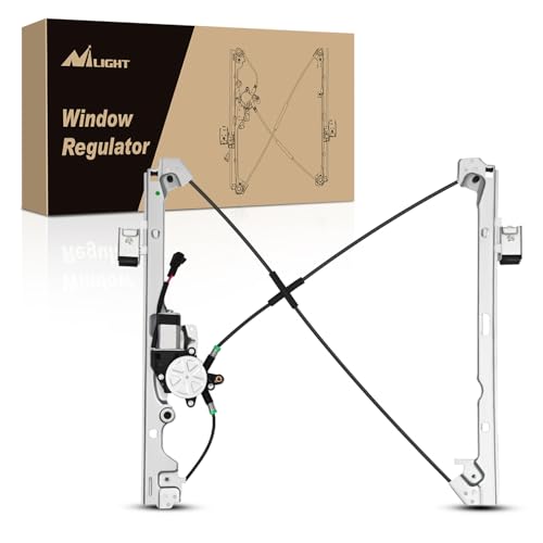 Image of Nilight 741-442 Power Window Regulator Front Driver Side with Motor Compatible with Chevrolet Silverado 1500 2007-2013 Tahoe GMC Yukon Sierra 1500 2007 2008 2009 2010 2012 2013