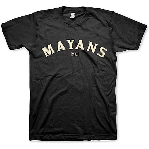 Bild: Mayans M.C. Curved Logo Men's T Shirt f�r 21,50 EUR bei amazon.de