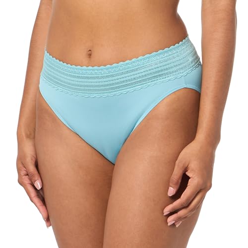 Image of Warner's Women's No Pinching No Problems Dig-free Comfort Waist With Lace Microfiber Hipster 5609j, Retired Colors