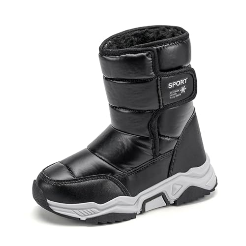 Bottes hiver fille pour jouer dans la neige et aller à l'école