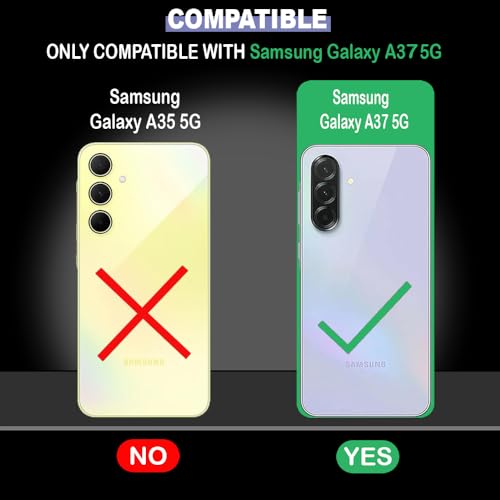 Image of Back Cover Compatible with Samsung Galaxy A37 5G | Full Camera Protection | Premium Liquid Silicon Case | Flexible Bumper Case for Samsung Galaxy A37 5G (Green)