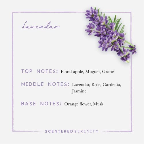Lavender Wax Melts, White, Small - Image 4