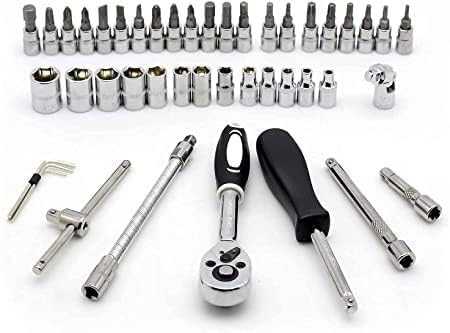ShopiMoz 46 in 1 Pcs Multi-Purpose Tool Kit | Screwdriver and Socket Set Combination Tool Case 2