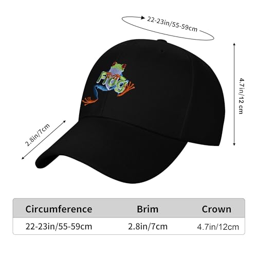 Image of Embroidered Baseball Cap for Women Men Adjustable Baseball Hat Black Baseball Cap Trucker Hat