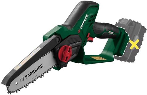 Parkside PAGHS 20-Li A1 - Cortador de madera con batería de 20 V, sin batería ni cargador, mini motosierra