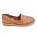 COLORES DE MEXICO MX - Mexican Leather Boho Shoes for Women - Model 129 (7) Brown