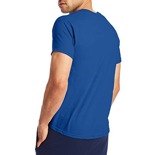image for Hanes Men's 2 Pack X-Temp Performance T-Shirt, Deep Royal, XX-Large