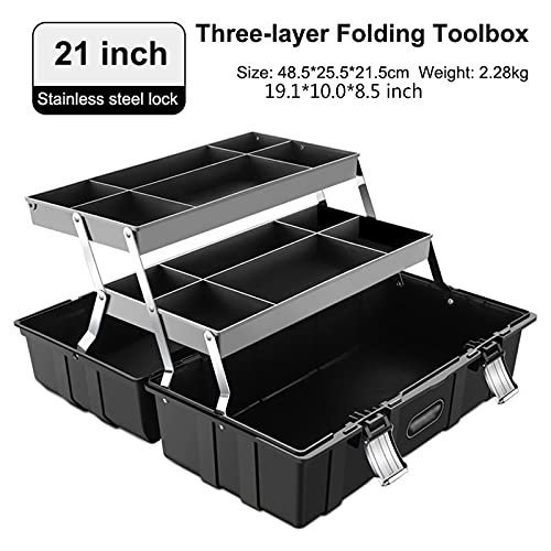 Boîte à outils organisateur valise à compartiments pour kit de réparation - 2