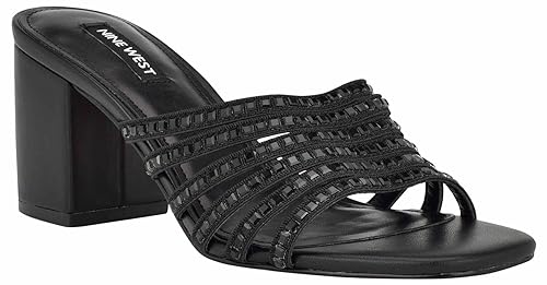 Nine West Sandales à talons Frisky pour femme : finies les douleurs aux pieds