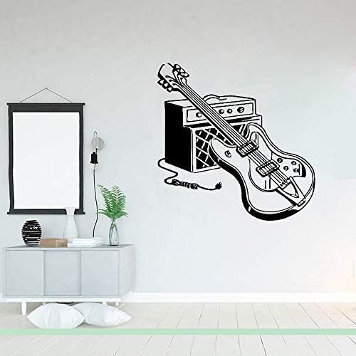 BailongXiao Guitarra eléctrica Tatuajes de Pared Instrumento Musical
